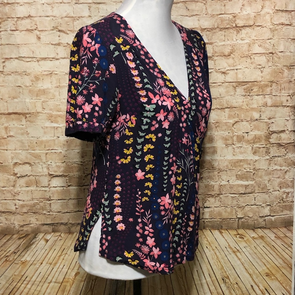 Anthropologie Wrap Blouse - Picture 3 of 8